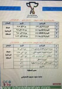اللجنة المنظمة لبطولة الخليج الثانية تصدر الجدول الزمني للبطولة