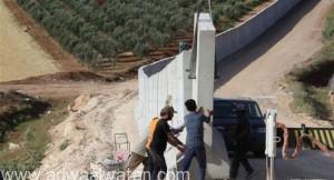 مسؤول تركي يعلن الانتهاء من بناء الجدار الحدودي مع سوريا خلال خمسة أشهر