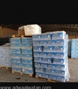 توزيع المياه المبردة والعصيرات والمواد الغذائية ضمن عقد شراكة بين مكتب الغرب بـ”مكة”وشركة الخليج الإنمائي