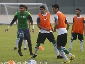الأخضر الشباب ينهي استعداده لإيران في نصف النهائي الآسيوي
