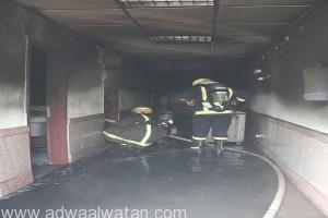 مدني مكة المكرمة يتمكن من إخماد حريق نشب في جامعة أم القرى بالعابدية