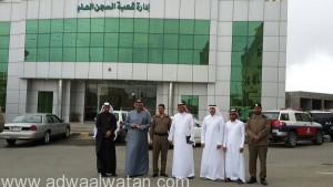مكتب التدريب التقني والمهني يتفقد معهد التدريب بسجن الباحة
