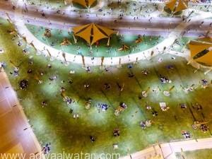حديقة الحسينية بمكة المكرمة تشهد إقبالاً غير مسبوق وتسجل أكثر من عشرين ألف زائر خلال أسبوع