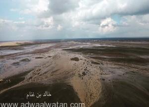 بالصور .. هطول أمطار غزيرة على محافظة تربة