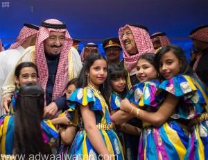 خادم الحرمين  يُشرف الحفل الذي أقيم بمركز الشيخ جابر الأحمد الثقافي في الكويت