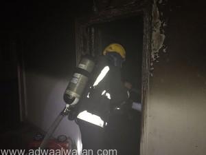 “مدني الطائف” يسيطر على حريق نشب في شقة سكنية بحي بن سويلم