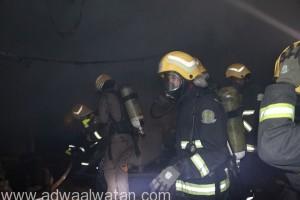 “مدني العاصمة المقدسة” يسيطر على حريق نشب في بدروم عمارة سكنية بحي الستين