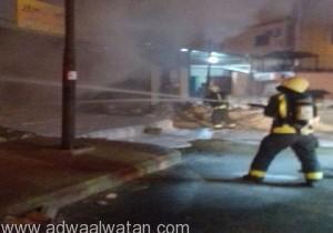 “مدني الباحة” يباشر حريقاً شب بأحد المخابز بمحافظة المندق