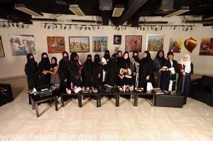 فعاليات وورش عمل ضمن لقاء المكياج المسرحي والسنمائي للنساء بفنون جدة