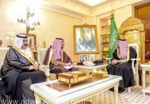 أمير القصيم يستقبل رئيس الاتحاد السعودي للفروسية