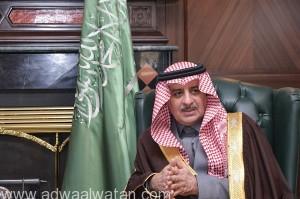 أمير تبوك يدشن الحملة الوطنية السعودية لنصرة الأشقاء في سوريا