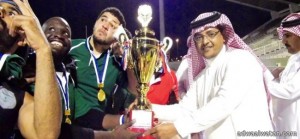 ينبع بطل بطولة الاتحاد السعودي للتربية البدنية والرياضة للجميع للرقبي