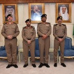 “مدير شرطة حائل” يقلد عدد من الضباط رتبهم الجديدة