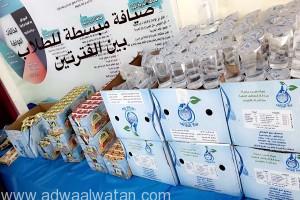 مدرسة عبدالرحمن الداخل التابعة لمحافظة الطائف تقدم وجبات إفطار مجانية للطلاب في اليوم الأول للإختبارات