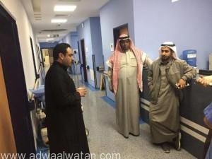 رئيس القسم القنصلي بالسفارة السعودية يزور المريض”العطوي” في مستشفى الأردن
