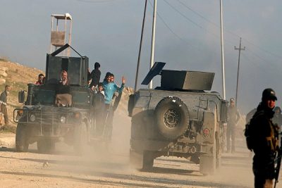 “الجيش العراقي” يحرر جميع قرى شرقي بادوش بالموصل