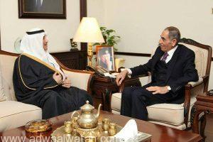السفير السعودي بعمّان يزور وزير الداخلية الأردني لتهنئته بالمنصب الجديد