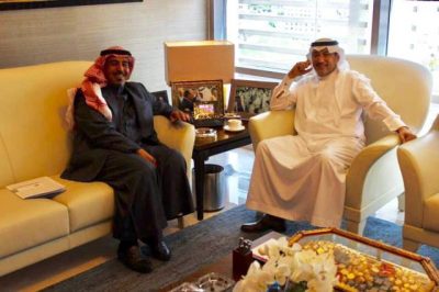 سمو السفير السعودي بالأردن يستقبل رئيس مجلس الأعمال السعودي الأردني