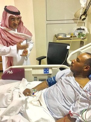 السفارة السعودية تطمئن على المرضى السعوديين بمستشفيات عمّان