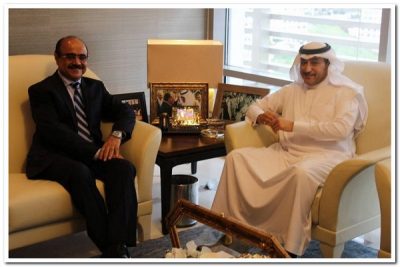“السفير السعودي بالأردن” يستقبل نظيره “اليمني” للاطلاع على آخر التطورات في اليمن