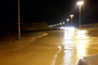 أمطار غزيرة مصحوبة بزخات من البرد على محافظة رنية ومراكزها