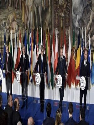 قادة أوربيون يؤكدون “وحدة صفهم” في الذكرى الستين لقيام الاتحاد الأوربي