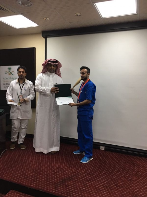 مدير مستشفى ينبع العام يدشن فعالية اليوم الخليجي للتمريض