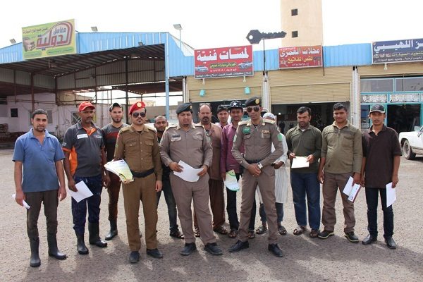 دوريات الأمن في شرطة محافظة الحناكية تدشن المرحلة الثانية لحملة “وطن بلا مخالف”