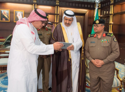 ” أمير الباحة ” يدشن نظام الرصد الآلي لتسجيل المخالفات المرورية