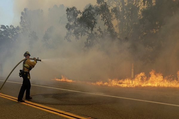 اشتعال حريق هائل بغابات “كاليفورنيا” الأمريكية