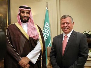 “الملك عبدالله الثاني ” يهنئ في إتصال هاتفي الأمير محمد بن سلمان باختياره ولياً للعهد