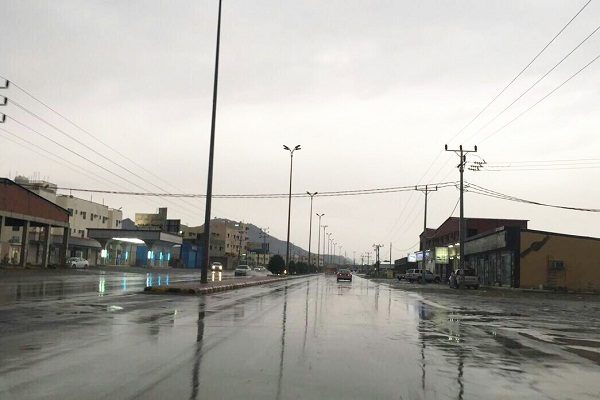 محافظة “محايل عسير” تشهد هطول أمطار متوسطة إلى غزيرة