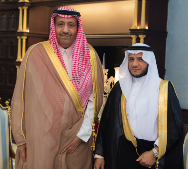 الأمير حسام بن سعود يستقبل رئيس فرع النيابة العامة بالمنطقة