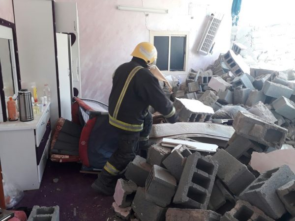 مصرع طفلتين أثناء سقوط جدار داخل المنزل في “المدينة المنورة”