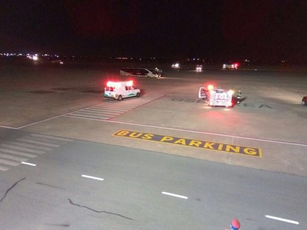 تجربة فرضية ناجحة للطوارئ بمطار الطائف الدولي