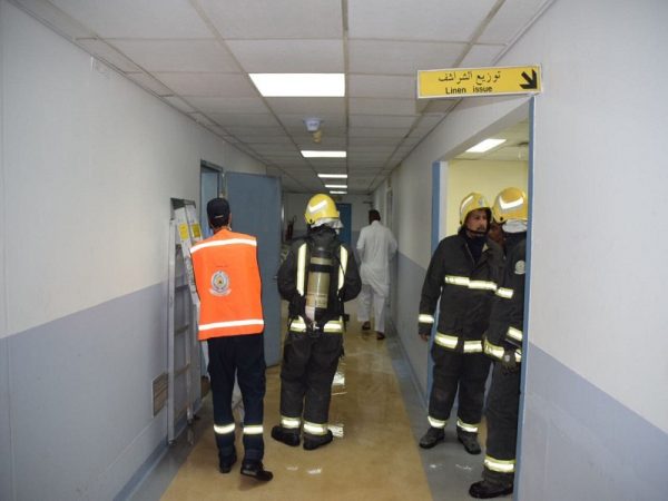 انكسار “ماسورة بخار” تتسب في اطلاق جهاز الانذار بمستشفى سعود بعنيزة