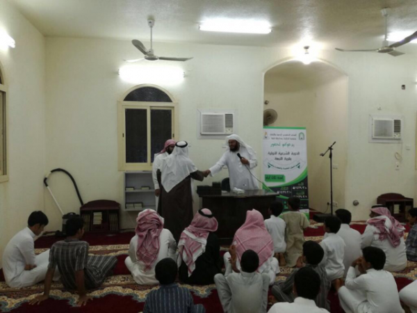مكتب الدعوة بقلوة يختتم الدورة الشرعية الاولية بقرية النبعة