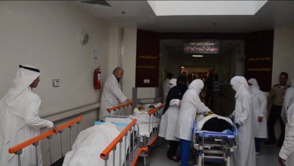 “صحة المدينة” تنفذ فرضية حريق وهمي بمستشفى ينبع