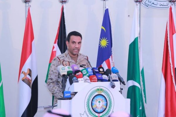 المتحدث الرسمي لـ”قوات التحالف”: إطلاق المليشيات الحوثية صاروخًا باليستيًا على الرياض عمل همجي وعبثي