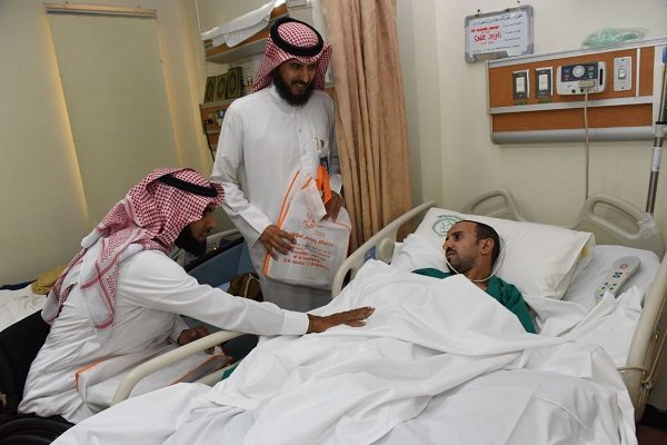 “حركية” تزور حديثي الإعاقة بمدينة الأمير سلطان الطبية العسكرية