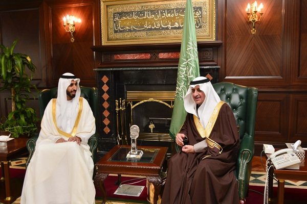 “أمير تبوك” يلتقى سفير دولة الإمارات لدى المملكة