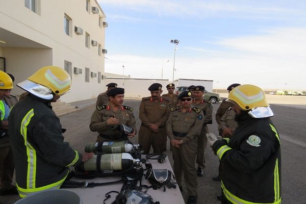 “مدير مدني القصيم” يتفقد مراكز تدريب الدفاع المدني بالمنطقة