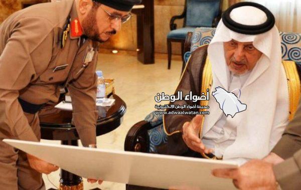 “أمير مكة” يستقبل “مدير الدفاع المدني بالمنطقة” في مقر الإمارة