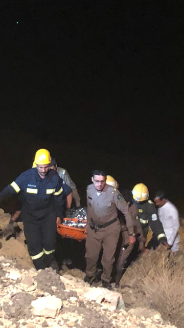 انتشال جثة مقيم عربي من منحدر خطير بعقبة نصبة في “غامد الزناد”