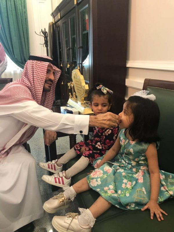 وكيل إمارة جازان يدشن حملة التطعيم ضد شلل الأطفال