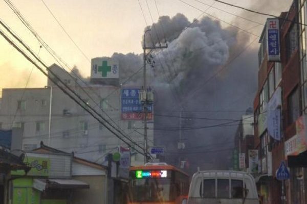 مقتل وإصابة العشرات في حريق مستشفى بكوريا الجنوبية