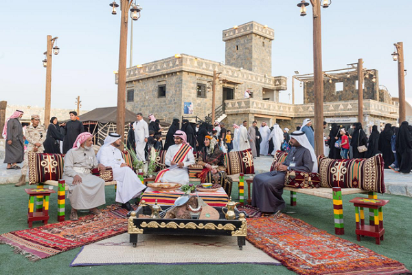 قناة “الثقافية” في بث حي لمدة ثلاث ساعات من قرية الباحة التراثية
