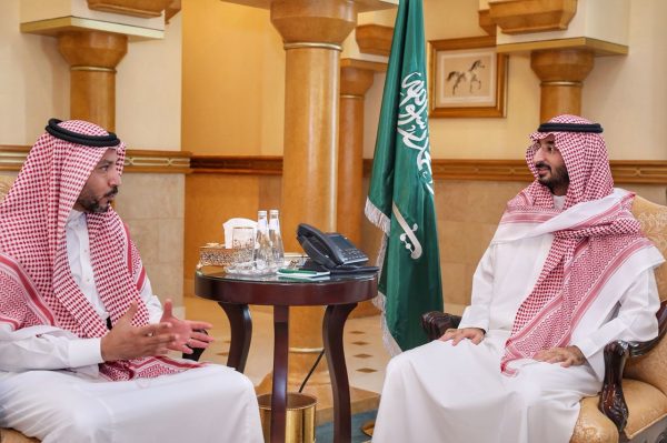 نائب أمير مكة يلتقي مدير صحة مكة المكلف