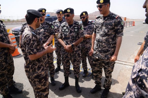 قائد قوات أمن المنشآت يتفقد مواقع القوات بمنطقة المدينة المنورة