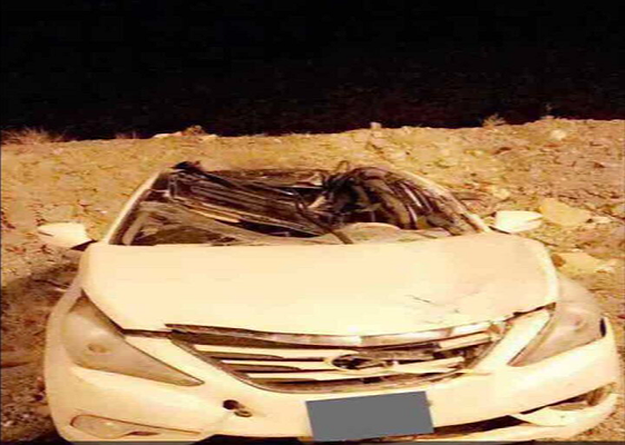 حادث سير لـ”أحد منسوبي هلال الباحة” يخلف “4” إصابات
